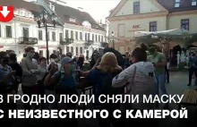 Protesty nie ustają. Dzielne Białorusinki pogoniły zbirów władzy - Wideo