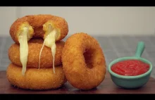 Mozzarella Onion Rings bez gadania.