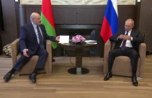 Łukaszenka przyleciał do Soczi na spotkanie z Putinem