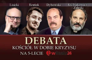 DEBATA - Kościół w dobie kryzysu