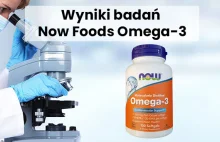 Wyniki badań laboratoryjnych Now Foods Omega-3