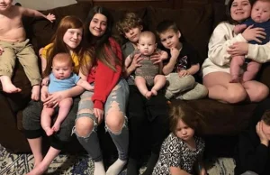 31-latka jest mamą 11 dzieci. Spędziła 10 lat na byciu w ciąży
