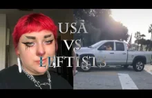 I think it’s funny: USA vs LEWICOWA REWOLUCJONISTKA :)
