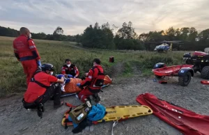 Dramat na szlaku! Reanimowali go znajomi, z pomocą ruszyli goprowcy i śmigłowiec