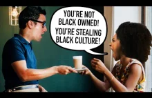 Czarnoskóra kobieta robi awanturę o "przywłaszczenie czarnej kultury"!