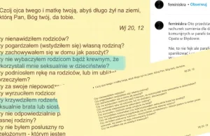 Parafia sugeruje m.in. aby wybaczać bliskim molestowanie seksualne,