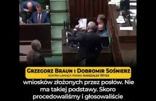 Grzegorz Braun do Kaczyńskiego - Jesteście zdezorganizowaną grupą przestępczą!!