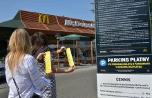 Parkowanie przy McDonaldzie za 95 złotych...