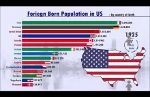 Foreign Born Population in the U S (1850 to 2019)