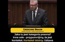 G. Braun przypomina o ustawie 1066 o bratniej pomocy! "Kolonizacja + Okupacja +"