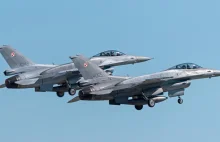 Incydent pod Poznaniem. Element uzbrojenia F-16 spadł na samochód