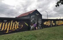 Polacy upamiętnili legendę. Niesamowity mural w Starogardzie Gdańskim