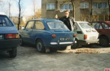 Zdjęcia ciekawych samochodów z podróży dookoła Polski - 2000 rok