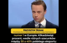 Krzysztof Bosak w debacie Polsat News