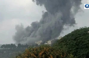 Liban: Potężna eksplozja. Powstał głęboki krater