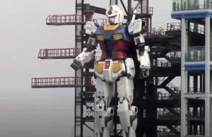 Jak z bajki z lat 90. Wielki japoński robot już się porusza