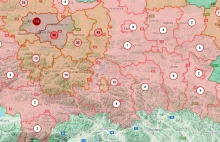 Mapa zachorowań z danymi z powiatów | - codzienne informacje z Nowego...