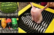 SHREDDER! Watermelon - Raw Chicken - Coca Cola Shredding! #xperiment