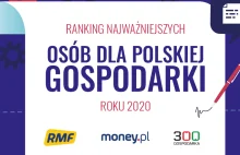 Ranking najbardziej wpływowych osób dla polskiej gospodarki 2020
