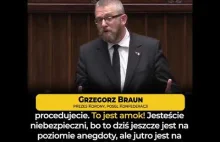 Grzegorz Braun - Macie w pogardzie wolność i pracę Polaków