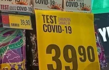 Test na Covid czy na głupotę?