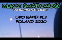 Szybki przelot UFO rapid fly - Poland 2020