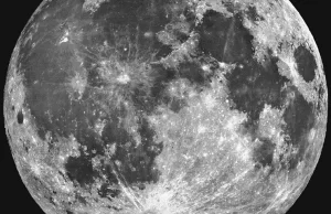 Zdjęcie Księżyca z teleskopu Hubble'a