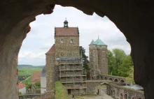Zamek Stolpen w Saksonii (90 km od Polski)
