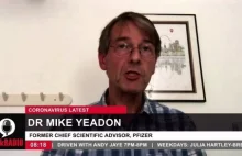 Dr. Mike Yeadon, dyrektor naukowy firmy Pfizer mówi, że „pandemia się skończyła”