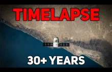 Trzy dekady naszej planety widziane z kosmosu - timelapse satelitarny