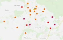 Początek sezonu smogowego. W Rybniku było w nocy 490% normy – zaraz przy szkole