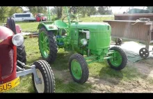 Zabytkowe traktory - Uniejów, Dożynki 2020