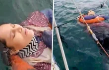 Poszukiwaną od dwóch lat kobietę odnaleziono żywą, dryfującą na morzu [wideo]