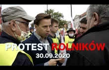 Krzysztof Bosak - protest rolników 30.09.2020