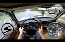 Prawie 120km/h Trabantem 601 S z 1979 :D