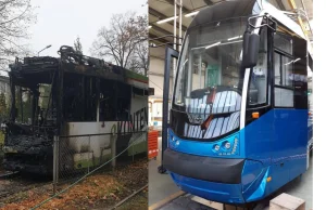 Kończy się odbudowa spalonego tramwaju MPK Wrocław.