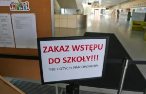 Utajnione zakażenia COVID 19 w placówkach oświaty w Łodzi