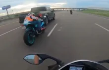 Nieszczęśliwy wypadek, czy próba zabójstwa motocyklisty?