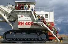 Koparka górnicza Terex RH400 tutaj rozmiar ma znaczenie!
