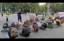 Eko aktywiści zablokowali Helsinki. Fińska policja była bezwzględna. W...