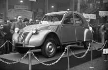 Citroëna 2CV zaprezentowano w 1948 roku w Paryżu: zamówienia na 6 lat do przodu