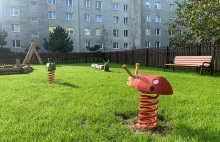 Osiedlowy plac zabaw z drewna za prawie 300 tysięcy złotych