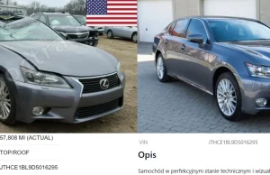 Lexus GS350 w "perfekcyjnym stanie"