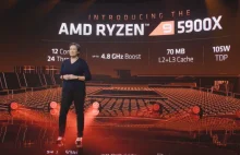 AMD Ryzen 7 5800X, Ryzen 9 5900X, Ryzen 9 5950X - premiera Zen 3