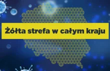 Tekst rozporządzenia o żółtej strefie na terenie całego kraju