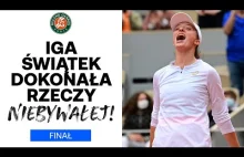 Najlepsze zagrania Igi Świątek z WYGRANEGO finału French Open!