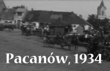 Pacanów przed wojną, 1934 rok.