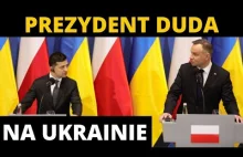 Andrzej Duda z wizytą na Ukrainie. Potępi banderyzm? Konferencja prezydentów