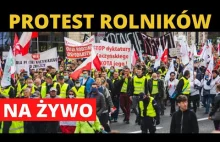 WIELKI PROTEST ROLNIKÓW! Warszawa zablokowana olbrzymi sprzeciw wobec ustawy PiS