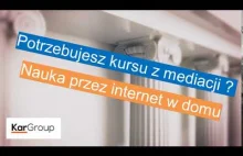 Kurs mediacje online / Kar-Group